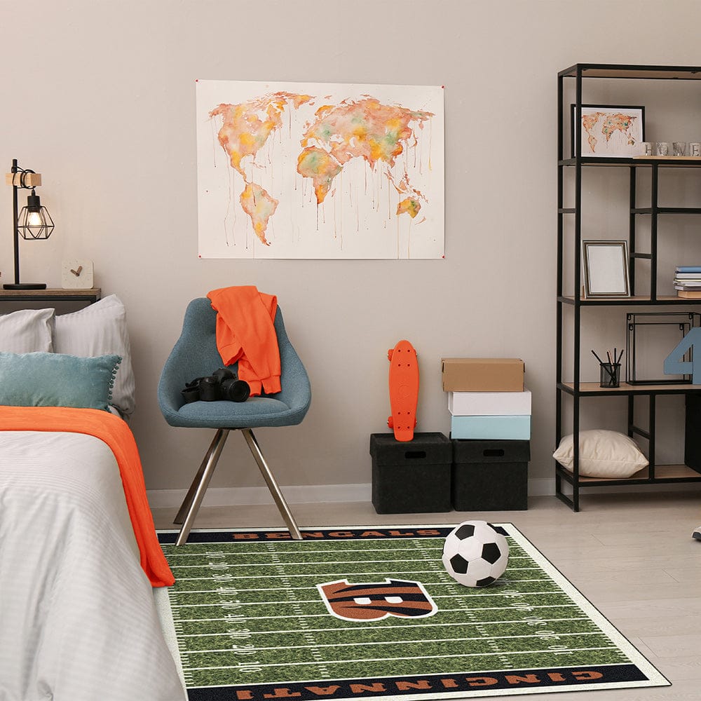 Imperial - NFL Cincinnati Bengals 4x6 Homefield Rug - IMP  520-5023 view 3