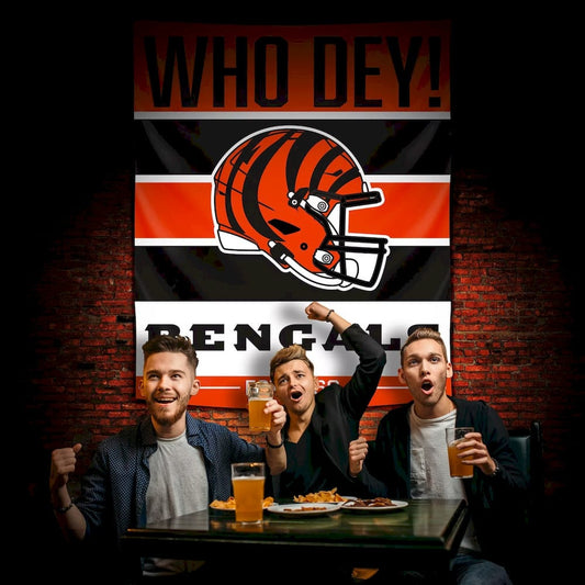 Imperial  - NFL Cincinnati Bengals Establish Date Tapestry  - IMP  714-1023 view 2
