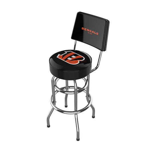Imperial - NFL Cincinnati Bengals Swivel Barstool with Back - IMP  681-1023 view 1