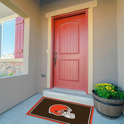 Imperial - NFL Cleveland Browns 3x4 Spirit Rug - IMP  569-1020 view 3
