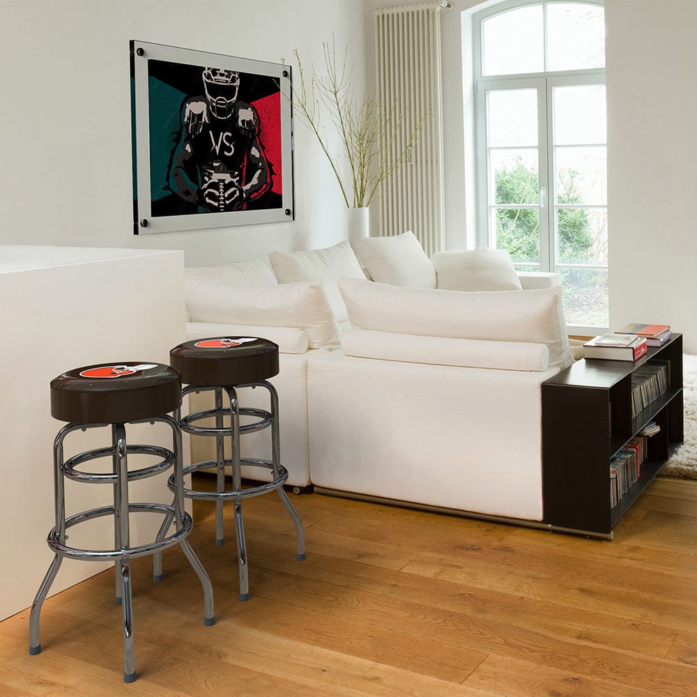 Imperial - NFL Cleveland Browns Swivel Backless Bar Stool  - IMP  680-1020 view 3