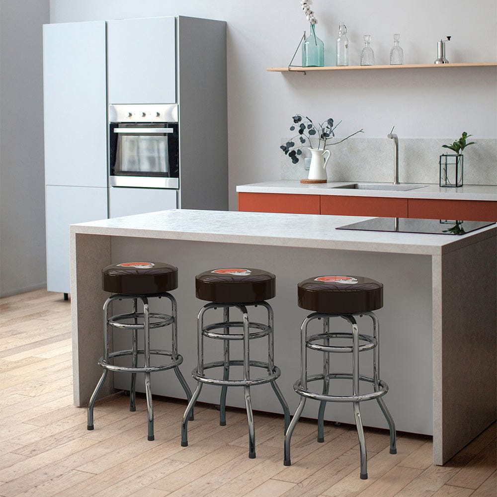 Imperial - NFL Cleveland Browns Swivel Backless Bar Stool  - IMP  680-1020 view 4