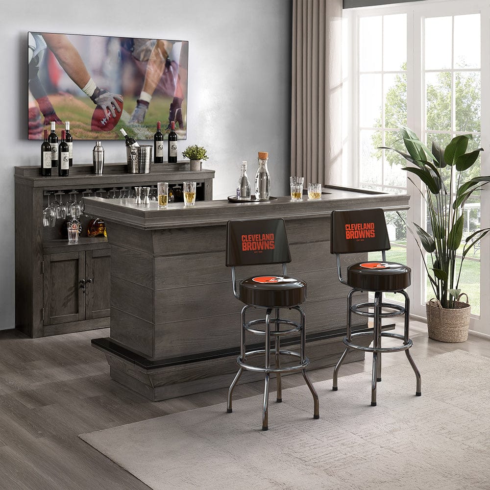 Imperial - NFL Cleveland Browns Swivel Barstool with Back - IMP  681-1020 view 2