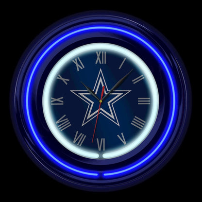 Imperial  - NFL Dallas Cowboys 15" Neon Clock  - IMP  705-1002 view 2