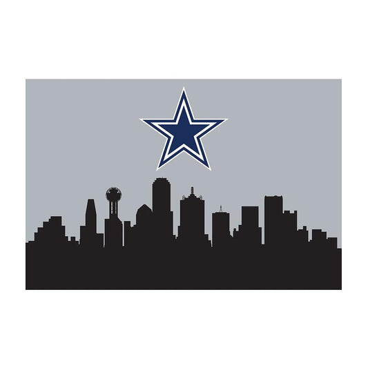 Imperial - NFL Dallas Cowboys 2x3 Cityscape Washable Rug - IMP  759-1002 view 1
