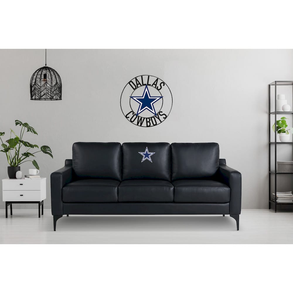 Imperial  - NFL Dallas Cowboys Game Day Sofa with Charging Port  - IMP  697-1002 view 9