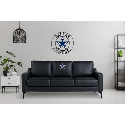 Imperial  - NFL Dallas Cowboys Game Day Sofa with Charging Port  - IMP  697-1002 view 9