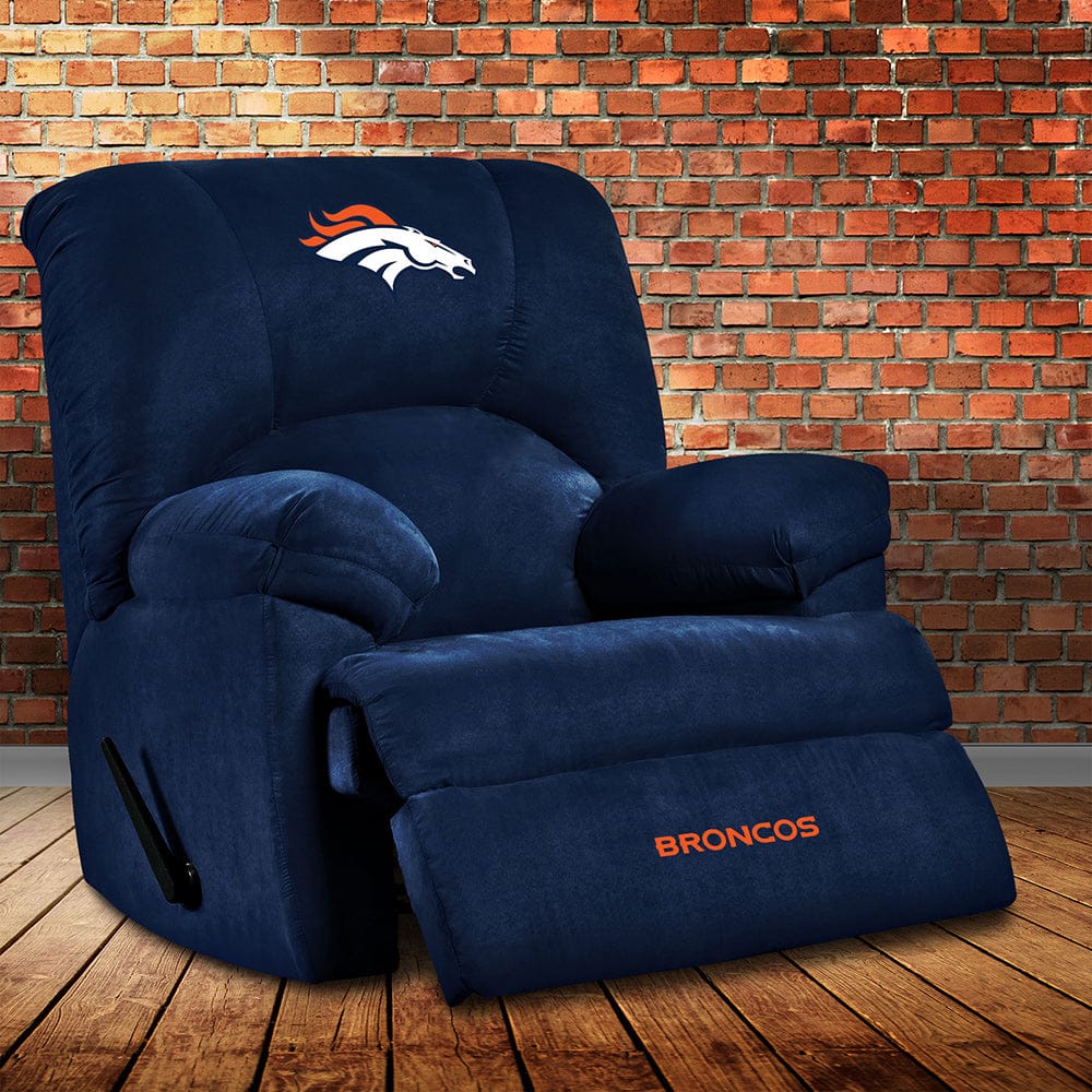 Imperial - NFL Denver Broncos Microfiber Manual Recliner - IMP  590-1003 view 3
