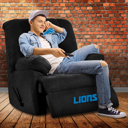 Imperial - NFL Detroit Lions Microfiber Manual Recliner - IMP  590-1018 view 2