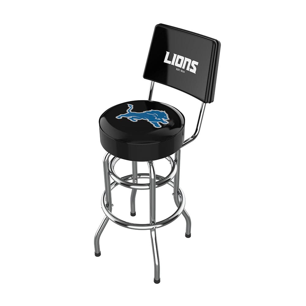 Imperial - NFL Detroit Lions Swivel Barstool with Back - IMP  681-1018 view 1