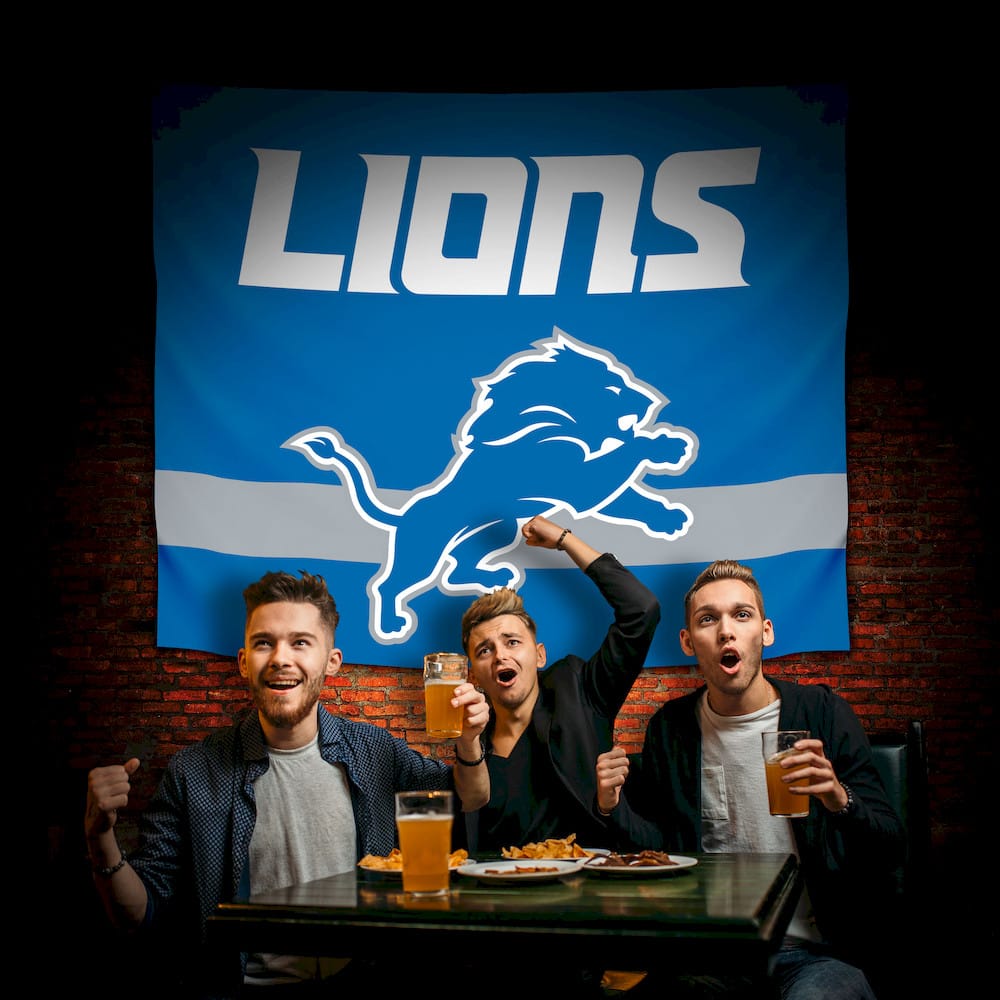 Imperial  - NFL Detroit Lions Traditional Tapestry  - IMP  710-1018 view 2