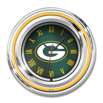 Imperial  - NFL Green Bay Packers 15" Neon Clock  - IMP  705-1001 view 1
