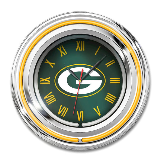 Imperial  - NFL Green Bay Packers 15" Neon Clock  - IMP  705-1001 view 1