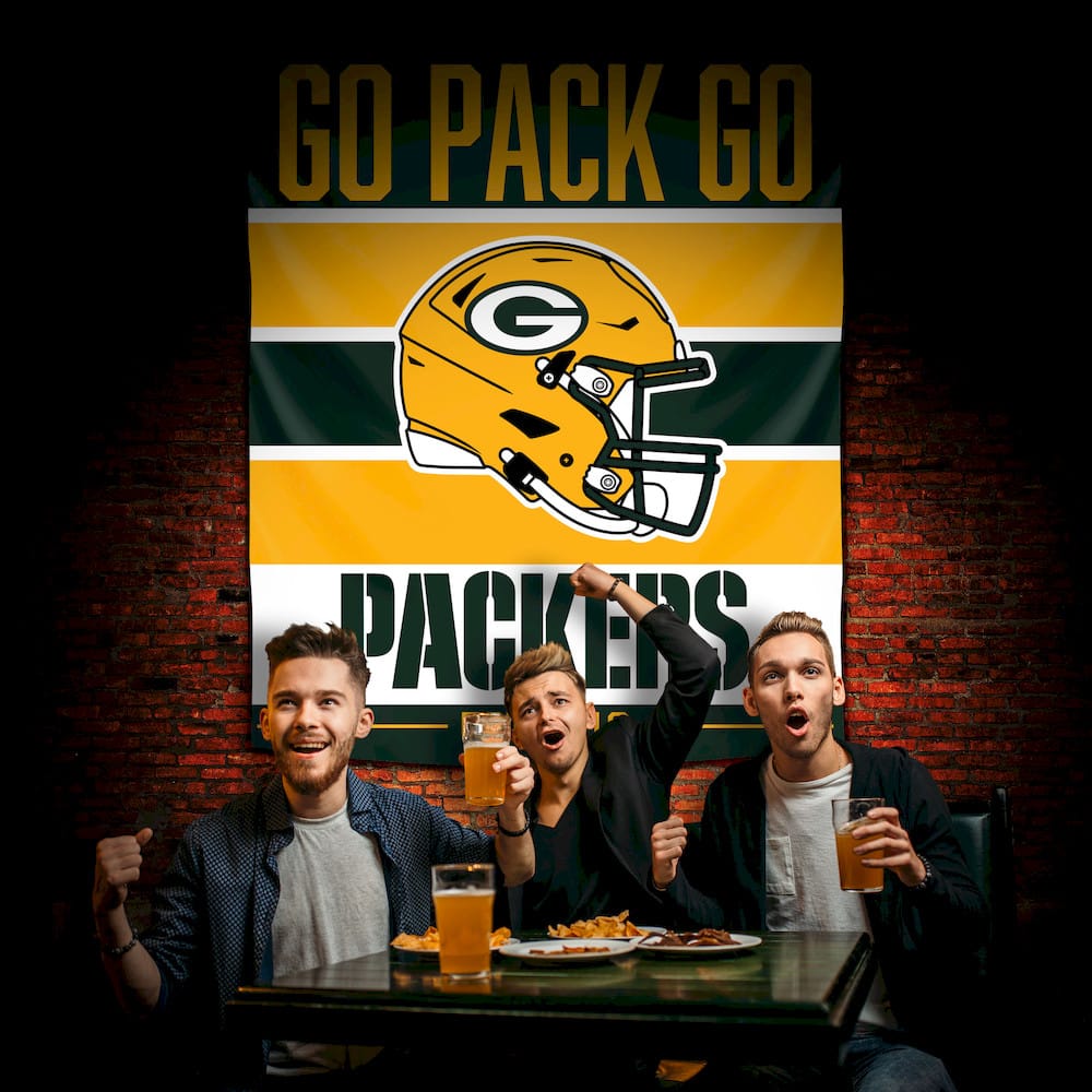 Imperial  - NFL Green Bay Packers Establish Date Tapestry  - IMP  714-1001 view 2