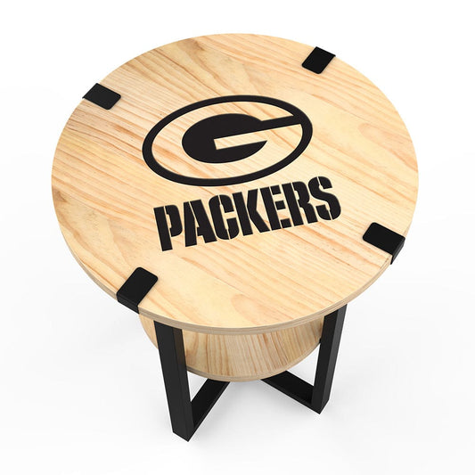 Imperial - NFL Green Bay Packers Side Table with Charger - IMP  746-1001 view 2