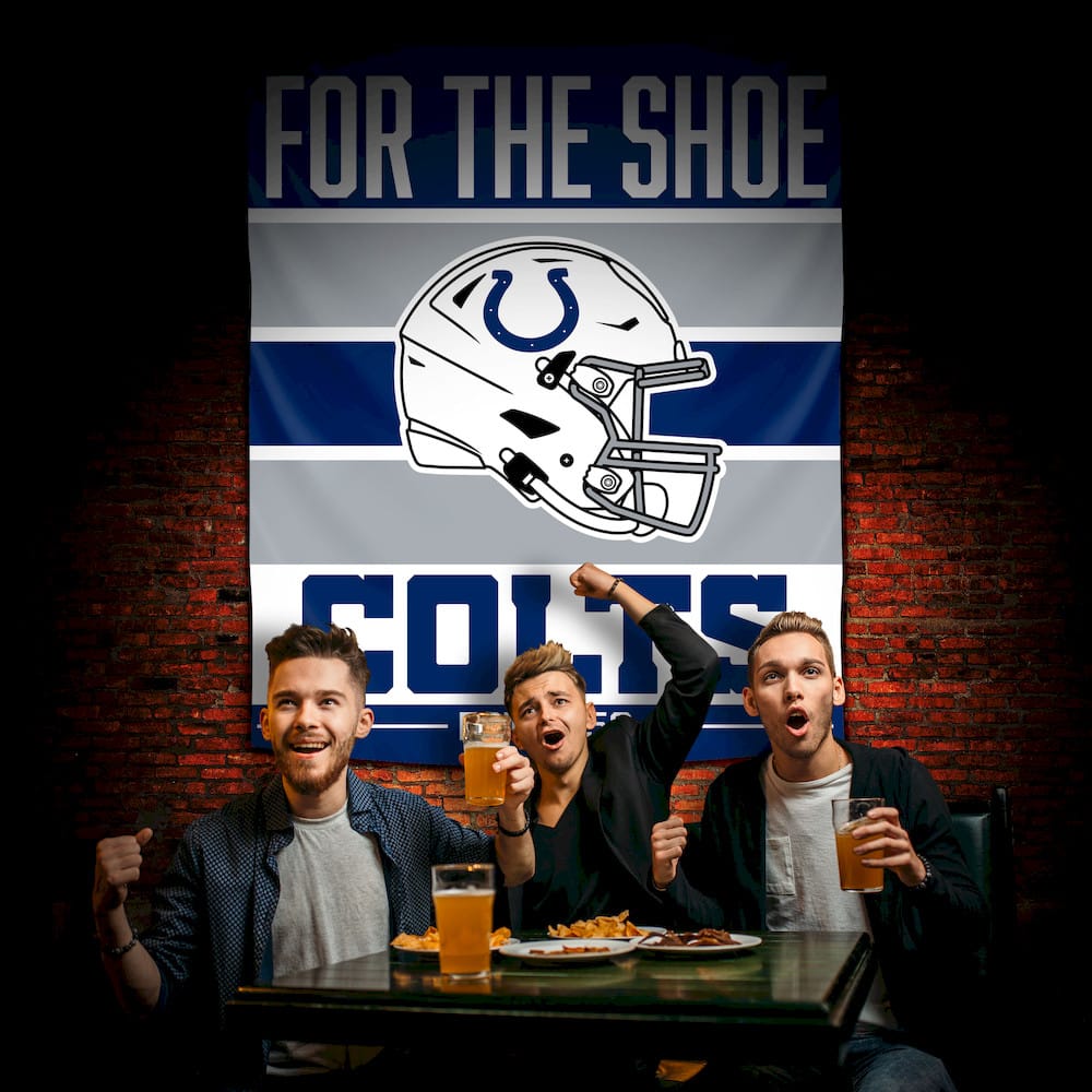 Imperial  - NFL Indianapolis Colts Establish Date Tapestry  - IMP  714-1022 view 4