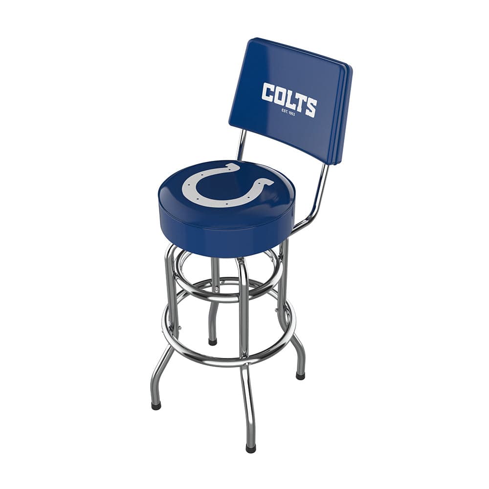 Imperial - NFL Indianapolis Colts Swivel Barstool with Back - IMP  681-1022 view 1