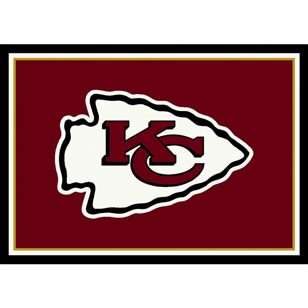 Imperial - NFL Kansas City Chiefs 8x11 Spirit Rug - IMP  529-5006 view 1