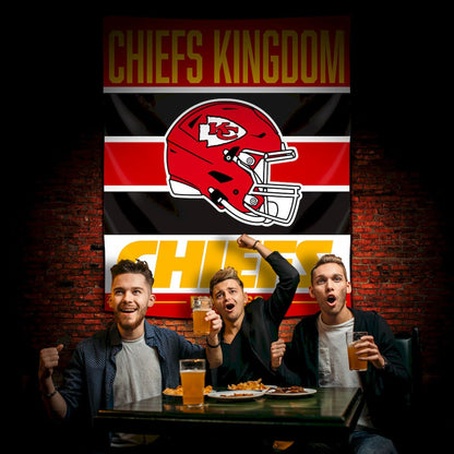 Imperial  - NFL Kansas City Chiefs Establish Date Tapestry  - IMP  714-1006 view 2
