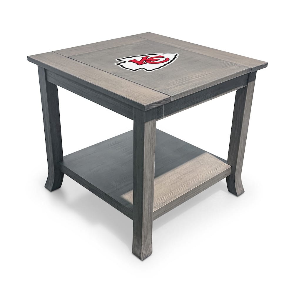 Imperial  - NFL Kansas City Chiefs Game Day Side Table  - IMP  95-1006 view 1