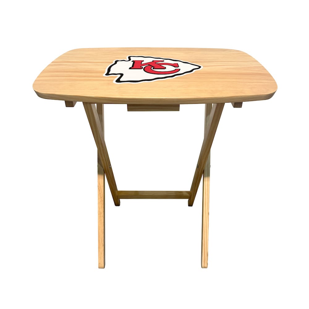 Imperial  - NFL Kansas City Chiefs Large Folding TV Tray Table  - IMP  96-1006 view 2