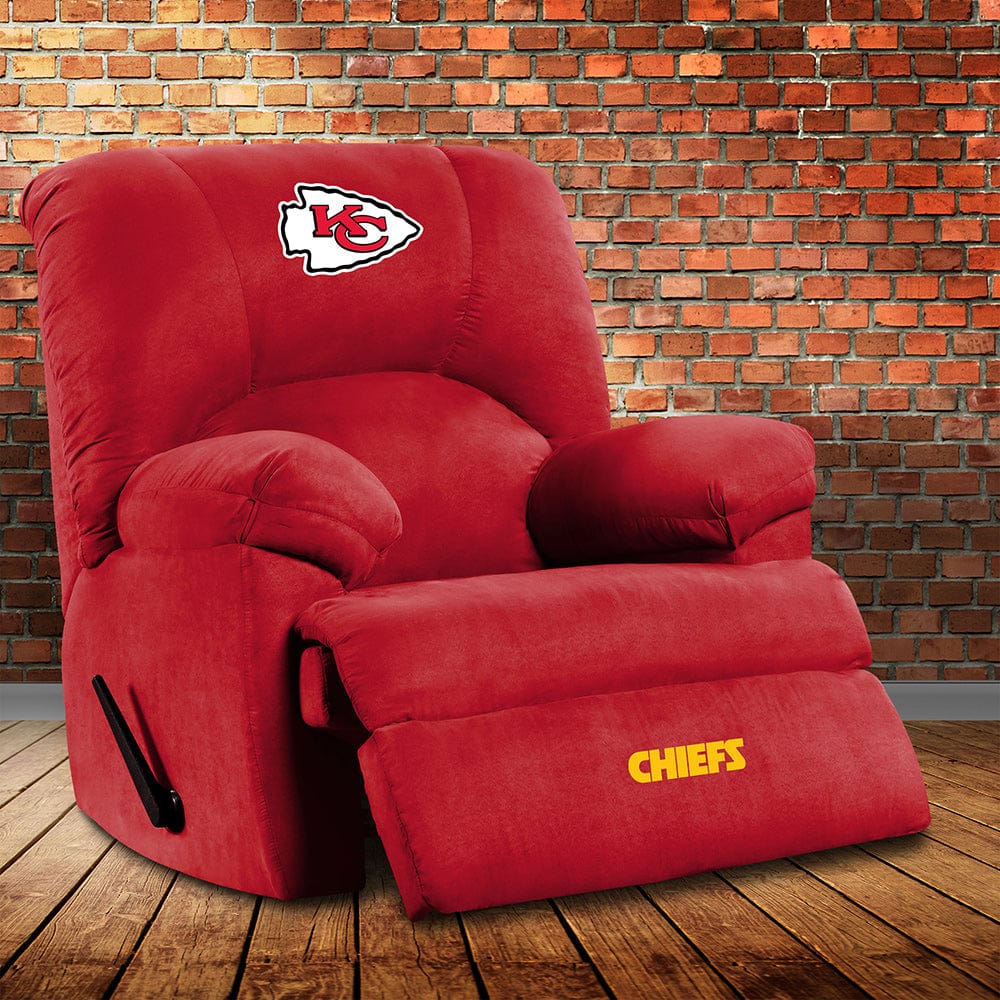 Imperial - NFL Kansas City Chiefs Microfiber Manual Recliner - IMP  590-1006 view 3