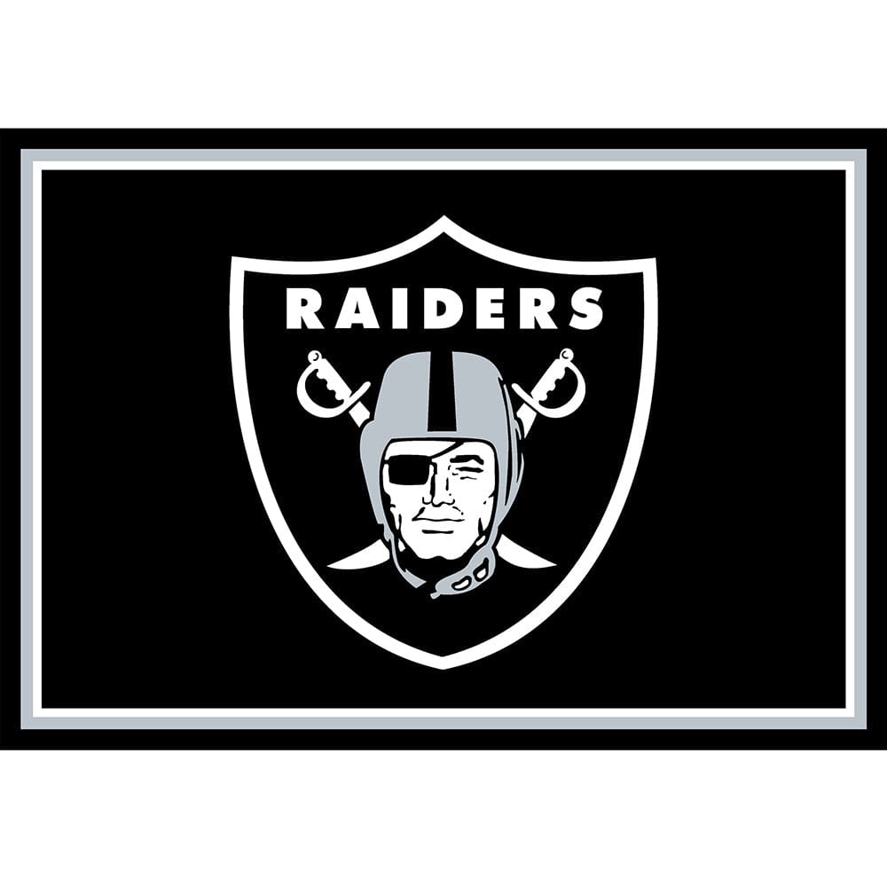 Imperial - NFL Las Vegas Raiders 3x4 Spirit Rug - IMP  569-1010 view 1