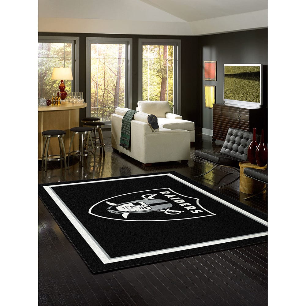 Imperial - NFL Las Vegas Raiders 8x11 Spirit Rug - IMP  529-5010 view 2