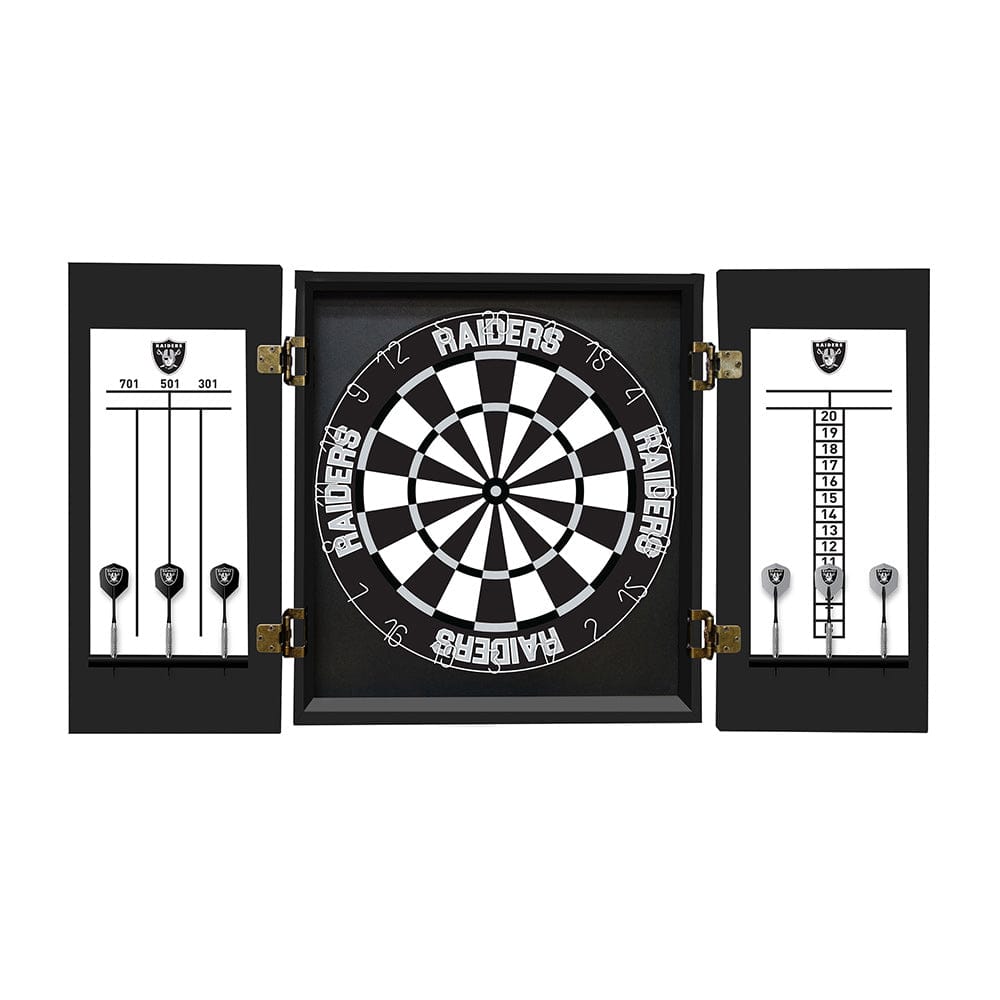 Imperial - NFL Las Vegas Raiders Fan's Choice Dartboard Set - IMP  624-1010 view 2