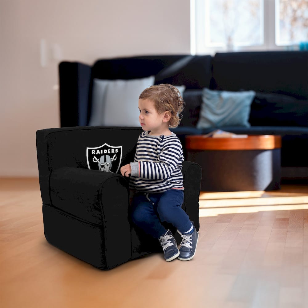 Imperial  - NFL Las Vegas Raiders Kids Foam Chair  - IMP  708-1010 view 5
