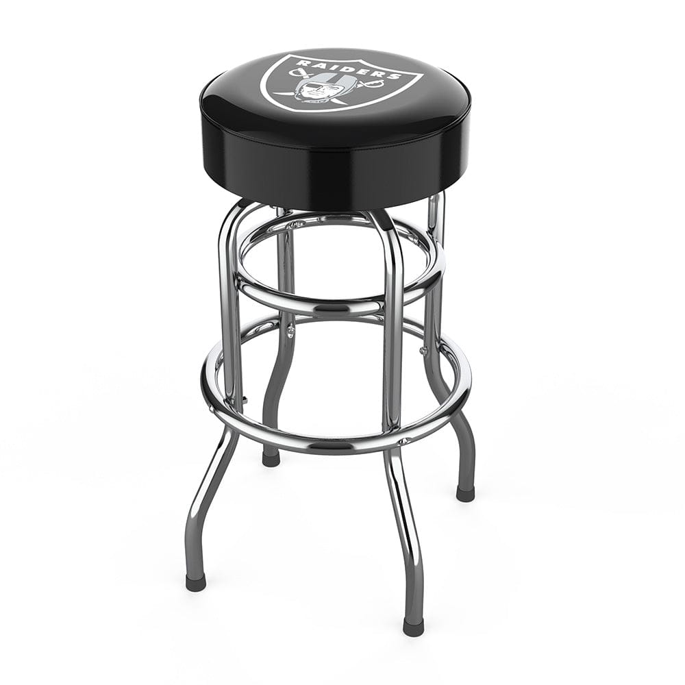 Imperial - NFL Las Vegas Raiders  Swivel Backless Bar Stool  - IMP  680-1010 view 1