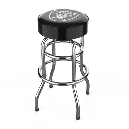Imperial - NFL Las Vegas Raiders  Swivel Backless Bar Stool  - IMP  680-1010 view 1