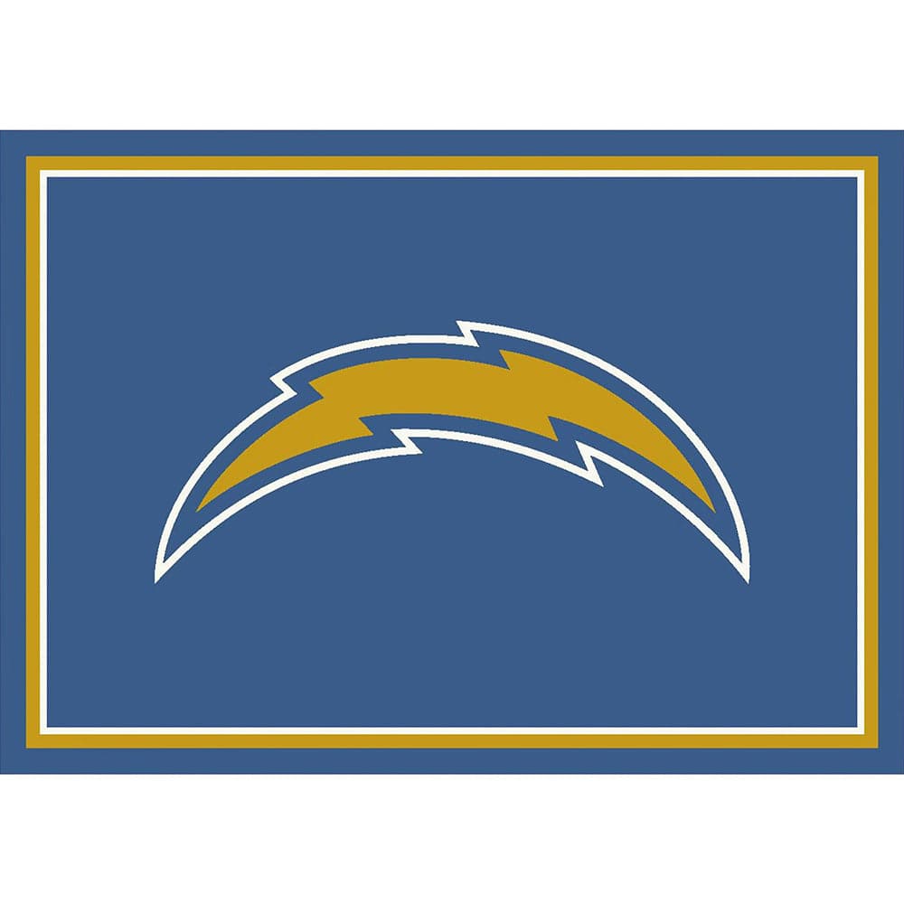 Imperial - NFL Los Angeles Chargers 8x11 Spirit Rug - IMP  529-5036 view 1