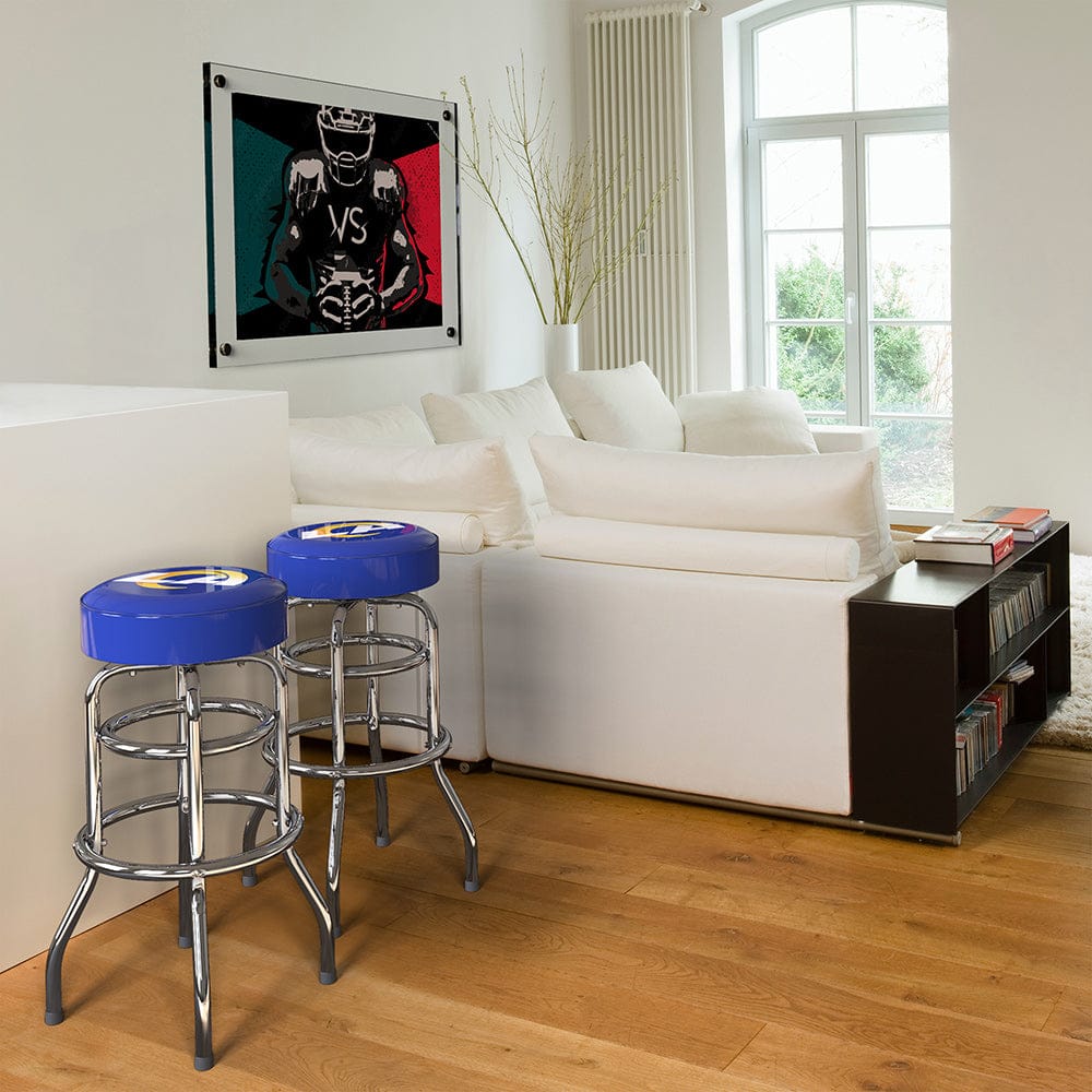 Imperial - NFL Los Angeles Rams Swivel Backless Bar Stool  - IMP  680-1039 view 3