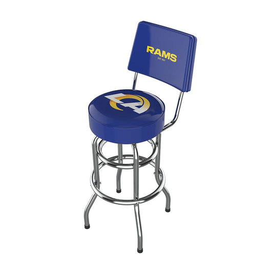 Imperial - NFL Los Angeles Rams Swivel Barstool with Back - IMP  681-1039 view 1