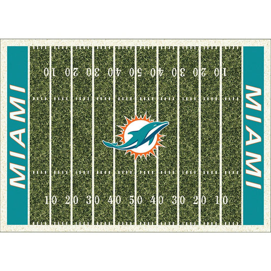 Imperial - NFL Miami Dolphins 4x6 Homefield Rug - IMP  520-5008 view 1