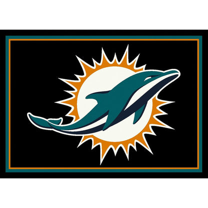 Imperial - NFL Miami Dolphins 6x8 Spirit Rug - IMP  525-5008 view 2
