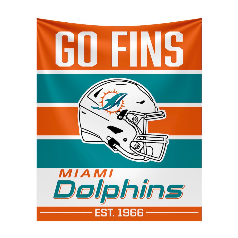 Imperial  - NFL Miami Dolphins Establish Date Tapestry  - IMP  714-1008 view 1