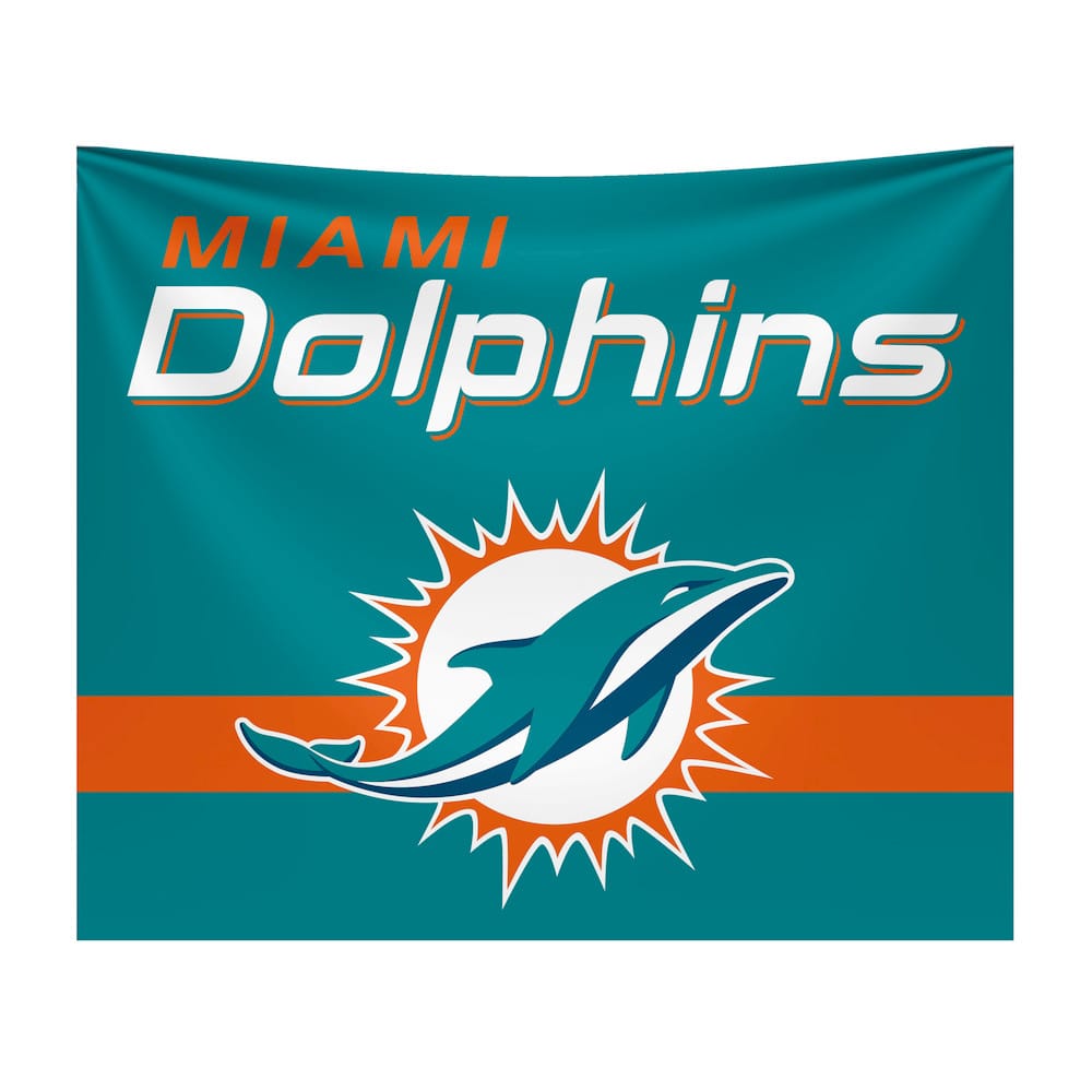 Imperial  - NFL Miami Dolphins Traditional Tapestry  - IMP  710-1008 view 1