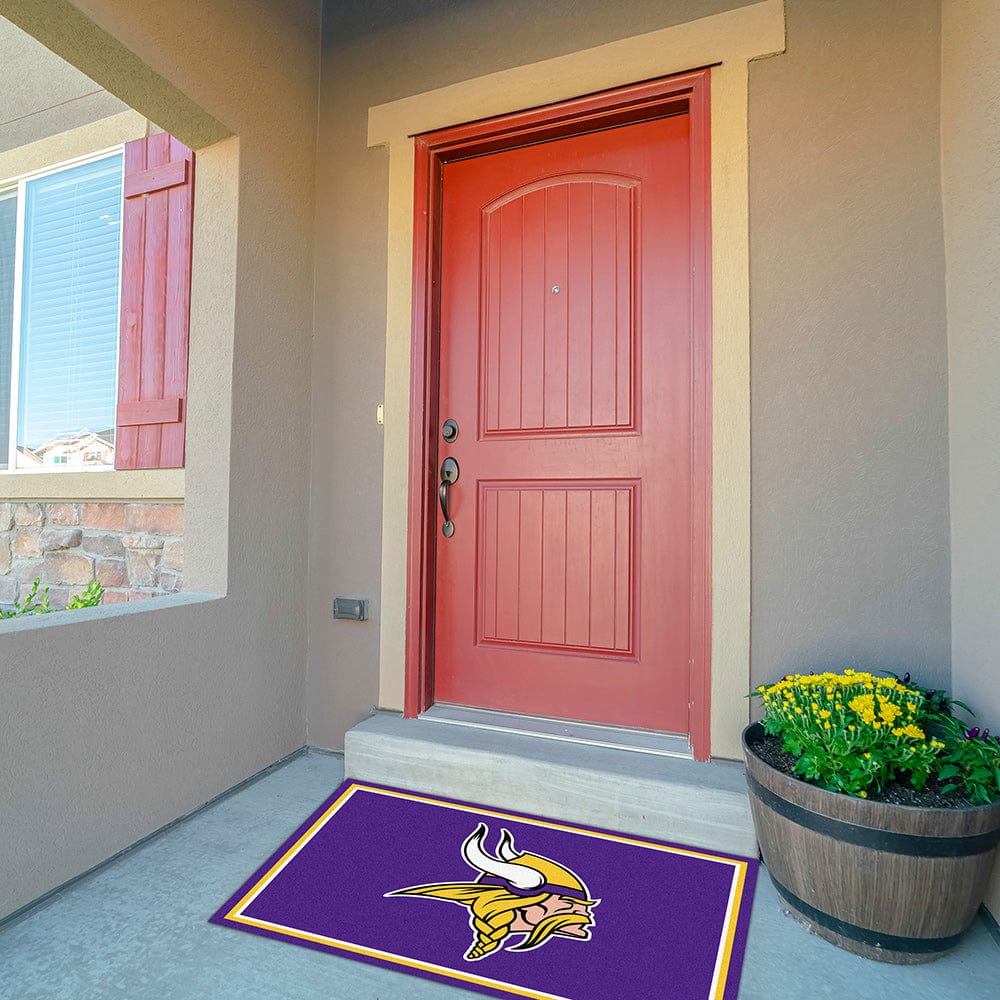 Imperial - NFL Minnesota Vikings 3x4 Spirit Rug - IMP  569-1007 view 3