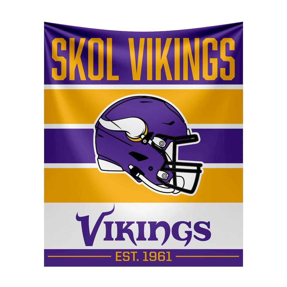Imperial  - NFL Minnesota Vikings Establish Date Tapestry  - IMP  714-1007 view 1