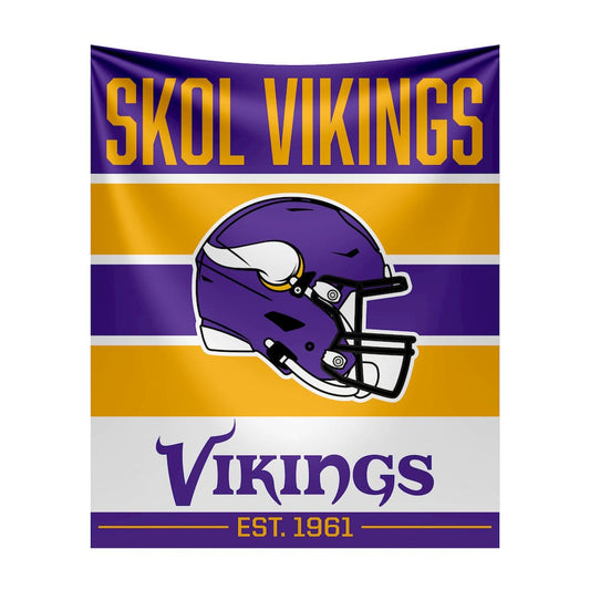Imperial  - NFL Minnesota Vikings Establish Date Tapestry  - IMP  714-1007 view 1