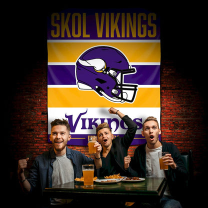 Imperial  - NFL Minnesota Vikings Establish Date Tapestry  - IMP  714-1007 view 2