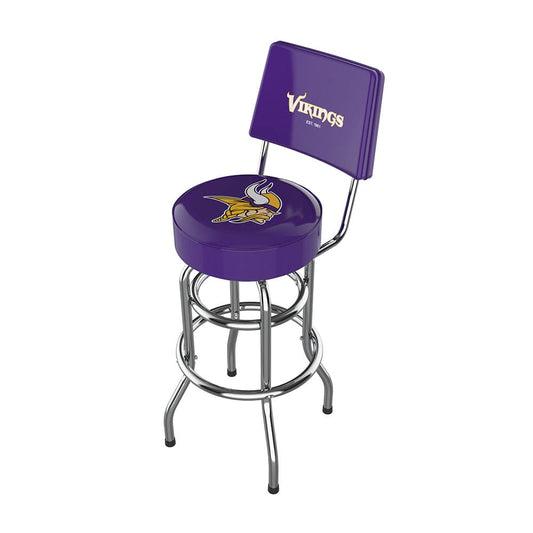 Imperial - NFL Minnesota Vikings Swivel Barstool with Back - IMP  681-1007 view 1