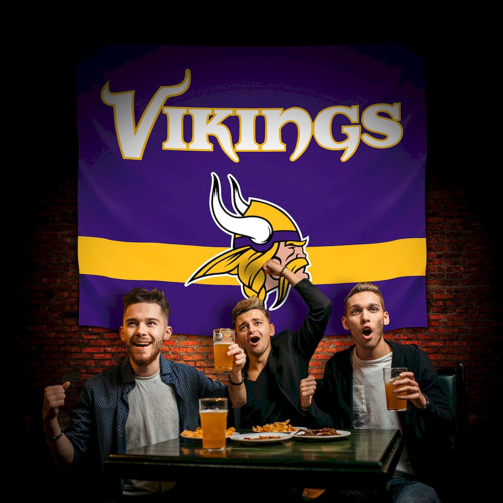 Imperial  - NFL Minnesota Vikings Traditional Tapestry  - IMP  710-1007 view 2
