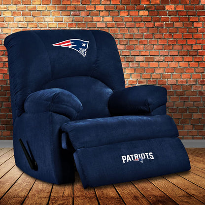 Imperial - NFL New Engalnd Patriots Microfiber Manual Recliner  - IMP  590-1011 view 3