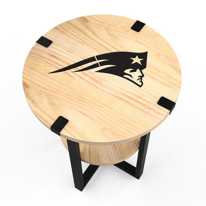 Imperial - NFL New England Patriots Side Table with Charger - IMP  746-1011 view 2