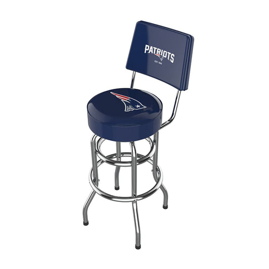 Imperial - NFL New England Patriots Swivel Barstool with Back - IMP  681-1011 view 1