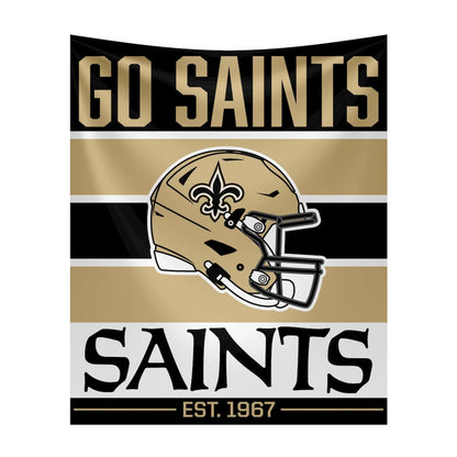 Imperial  - NFL New Orleans Saints Establish Date Tapestry  - IMP  714-1031 view 1