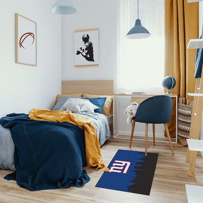 Imperial - NFL New York Giants 2x3 Cityscape Washable Rug - IMP  759-1013 view 2